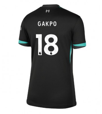 Liverpool Cody Gakpo #18 Bortatröja Dam 2024-25 Kortärmad